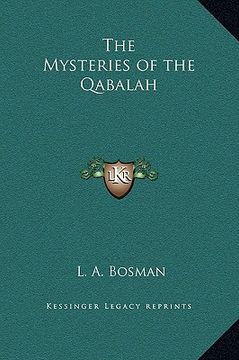 portada the mysteries of the qabalah (en Inglés)