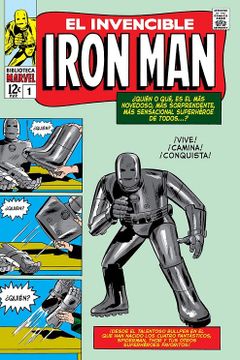portada El Invencible Iron-Man 1 Biblioteca Marvel Tales of Supense 39-4 (1963)