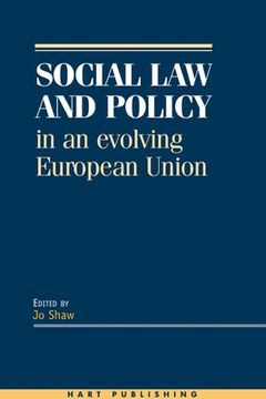 portada social law and policy in an evolving european union (en Inglés)