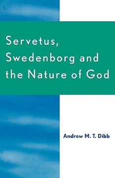 portada servetus, swedenborg and the nature of god (en Inglés)