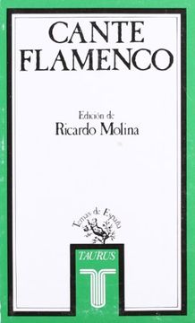 portada Cante Flamenco Tem032 (in Spanish)