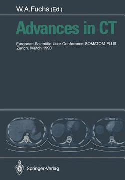portada advances in ct: european scientific user conference somatom plus zurich, march 1990 (en Inglés)