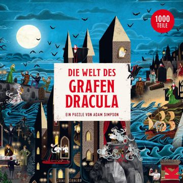 portada Die Welt des Grafen Dracula 1000 Teile Puzzle