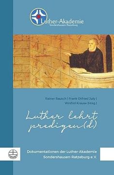portada Luther Lehrt Predigen(d) (en Alemán)