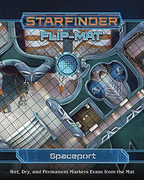 portada Starfinder Flip-Mat: Spaceport (en Inglés)