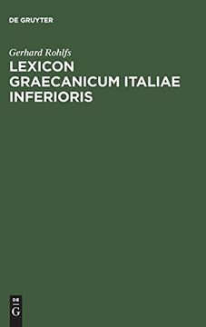 portada Lexicon Graecanicum Italiae Inferioris 