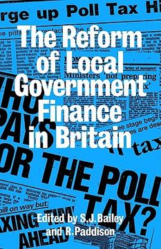 portada reform of local govt finance (en Inglés)