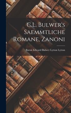 portada C.L. Bulwer's saemmtliche Romane, Zanoni (in German)