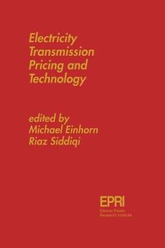 portada electricity transmission pricing and technology (en Inglés)