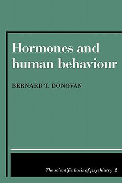 portada Hormones and Human Behaviour Paperback (The Scientific Basis of Psychiatry) (en Inglés)
