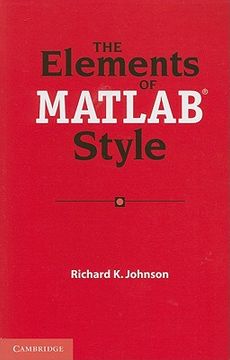 portada The Elements of Matlab Style (in English)
