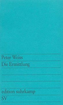 portada Die Ermittlung: Oratorium in 11 Gesã¤Ngen (en Alemán)