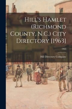 portada Hill's Hamlet (Richmond County, N.C.) City Directory [1963]; 1963 (in English)