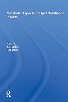 portada Metabolic Aspects of Lipid Nutrition in Insects (en Inglés)