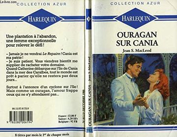 portada Ouragan sur Cania (Collection Azur) [Broché] by Macleod, Jean s.