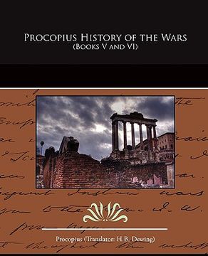 portada procopius history of the wars (books v and vi) (en Inglés)