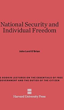 portada National Security and Individual Freedom