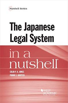 portada The Japanese Legal System in a Nutshell (Nutshells) 
