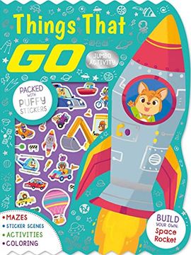 portada Things That go: Packed With Puffy Stickers, Activities, Coloring, and More! (en Inglés)