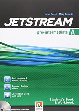 portada Jetstream pre Intermediate. Libro del Alumno y Cuaderno de Ejercicios a+ (en Inglés)