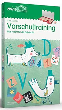 portada Minilük-Sets: Minilük-Set: Vorschultraining: Das Macht für die Schule Fit! Für Kinder von 5 bis 7 Jahren (in German)