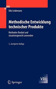 portada Methodische Entwicklung Technischer Produkte: Methoden Flexibel und Situationsgerecht Anwenden (Vdi-Buch) (en Alemán)