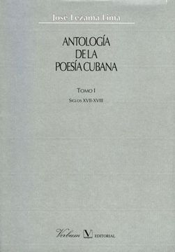 portada Antologia de la Poesia Cubana (t. I): Siglos Xvii-Xvii