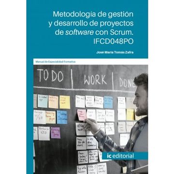 portada Metodología de Gestión y Desarrollo de Proyectos de Software con Scrum. Ifcd048Po (in Spanish)