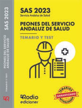 portada Peones del Servicio Andaluz de Salud Sas. Temario y Test 2023