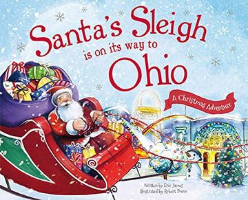 portada Santa's Sleigh Is on Its Way to Ohio: A Christmas Adventure