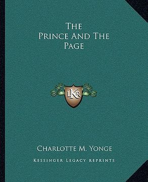 portada the prince and the page (en Inglés)