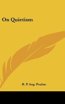 portada on quietism (en Inglés)