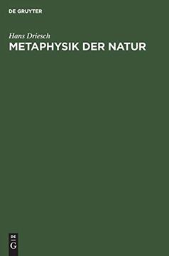 portada Metaphysik der Natur 