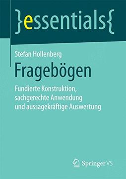 portada Fragebögen: Fundierte Konstruktion, sachgerechte Anwendung und aussagekräftige Auswertung (essentials) (German Edition)