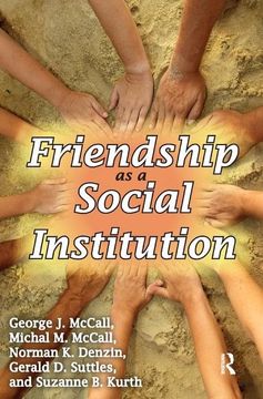 portada Friendship as a Social Institution (en Inglés)