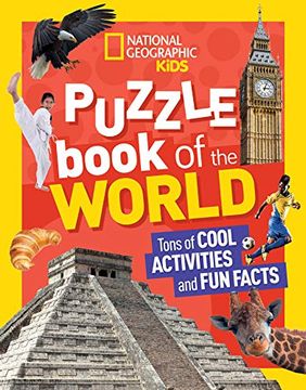 portada National Geographic Kids Puzzle Book of the World (en Inglés)