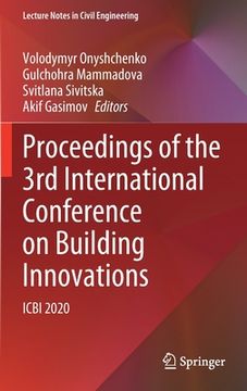portada Proceedings of the 3rd International Conference on Building Innovations: Icbi 2020 (en Inglés)