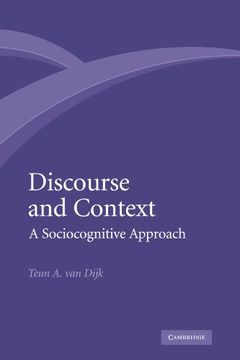 portada Discourse and Context Paperback (en Inglés)