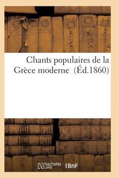 portada Chants Populaires de la Grèce Moderne (en Francés)