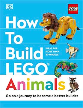 portada How to Build Lego Animals (en Inglés)