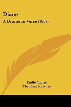 portada diane: a drama in verse (1867) (in English)