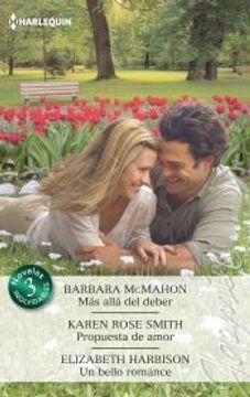 portada Más Allá del Deber; Propuesta de Amor; Un Bello Romance (Omnibus Jazmin) (in Spanish)