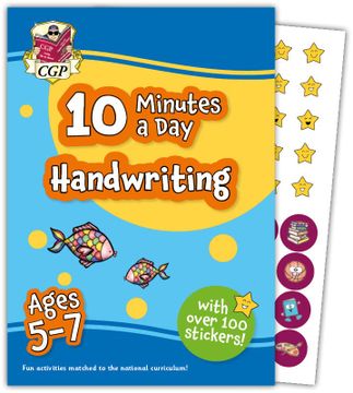 portada New 10 Minutes a day Handwriting for Ages 5-7 (With Reward Stickers)