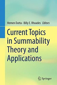 portada Current Topics in Summability Theory and Applications (en Inglés)