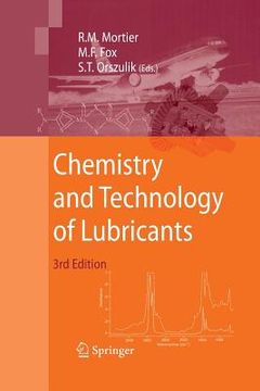 portada Chemistry and Technology of Lubricants (en Inglés)