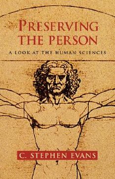 portada preserving the person: a look at the human sciences (en Inglés)