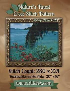 portada Nature's Finest Cross Stitch Pattern: Design Number 29 (en Inglés)