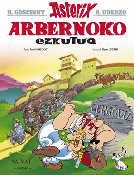portada Arbernoko Ezkutua (Asterix) (en Euskera)