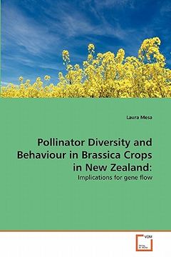 portada pollinator diversity and behaviour in brassica crops in new zealand (en Inglés)