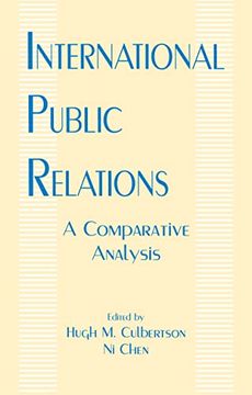 portada International Public Relations: A Comparative Analysis (Routledge Communication Series)